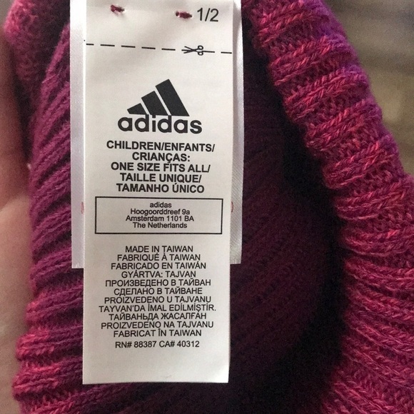 Adidas Thick brimmed beanie, kid size boy or girl - Picture 4 of 6